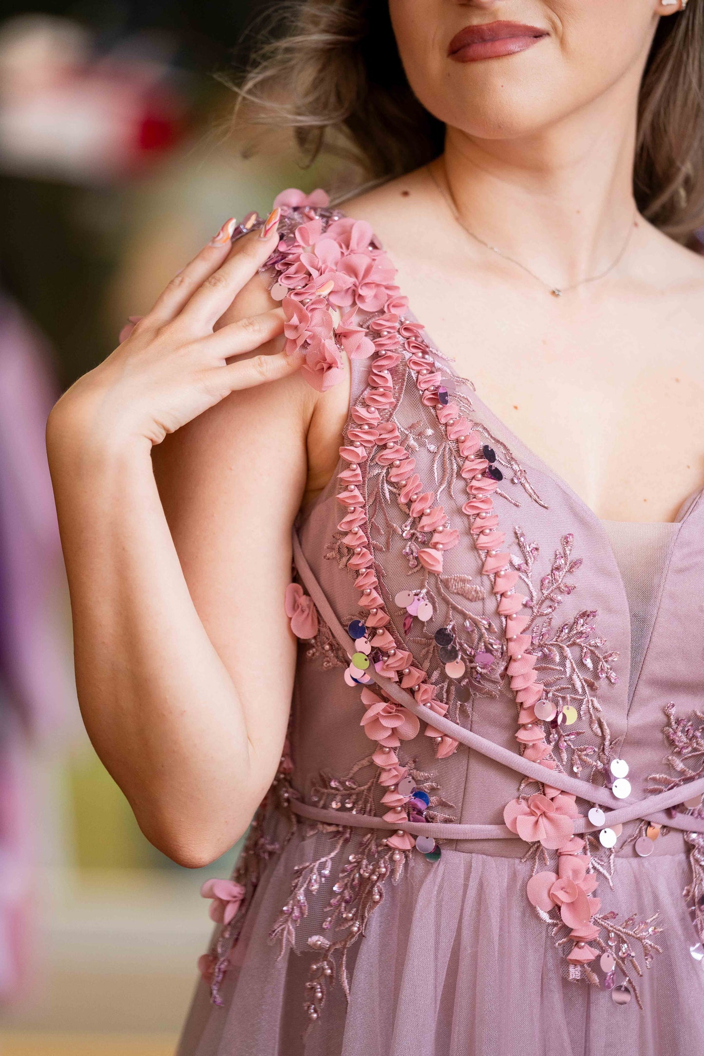 Romantisches Tüllkleid "Blossom Grace"