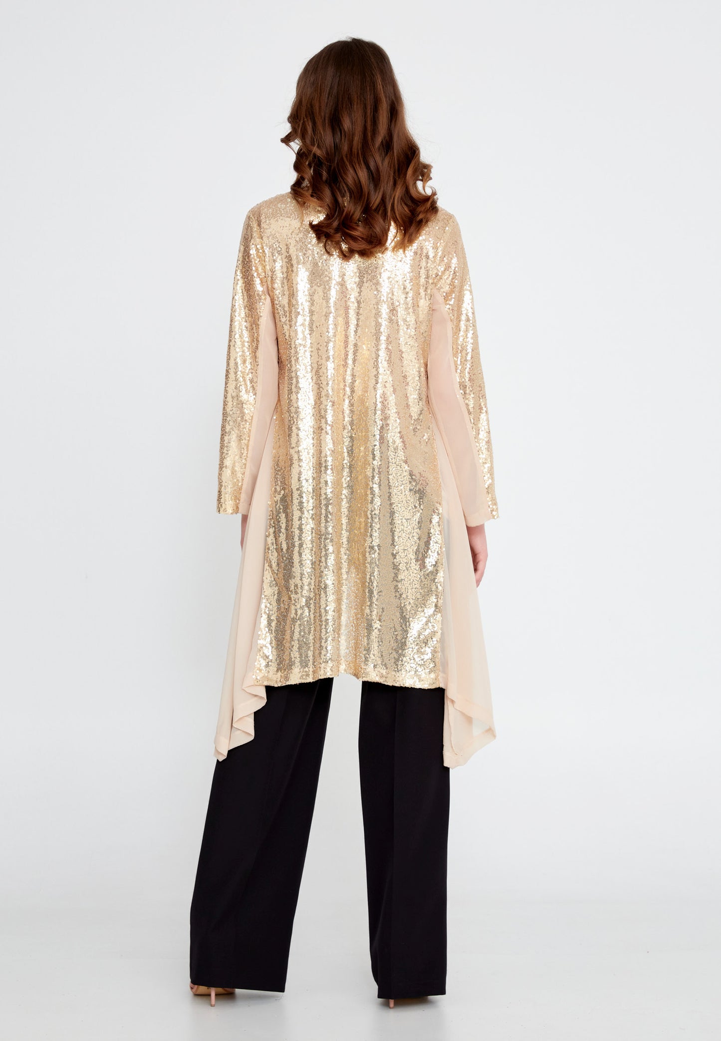 Strahlender Paillettenzauber Blazer mit passendem Top